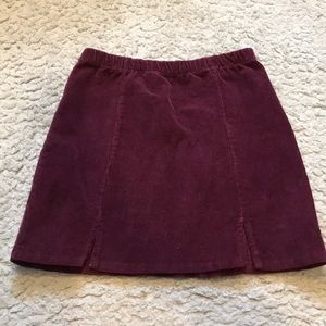 RARE✨Brandy Melville Maroon Meana Skirt